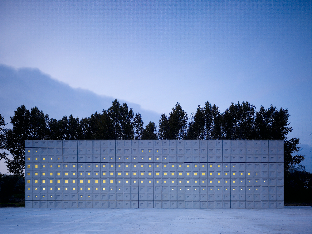 crematorium van Claus & Kaan Architecten in Sint-Niklaas