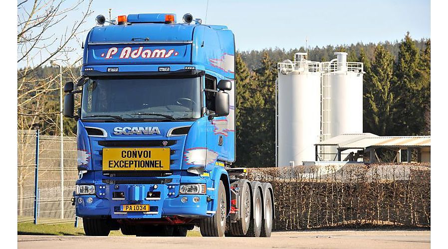 Vier nieuwe Scania's voor Transpalux