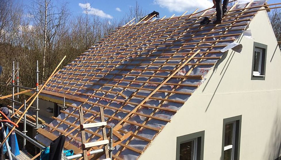La membrane DuPontTM Tyvek® pour les toitures de 350 maisons
