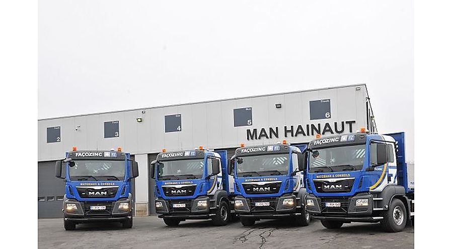 Vijf nieuwe MAN-trucks voor Façolog