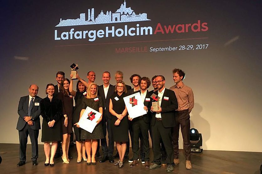 Winnaars van de Lafarge Holcim Awards 2017