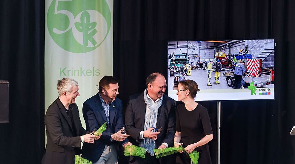 Inauguration officielle de l’extension de Krinkels à Nalinnes