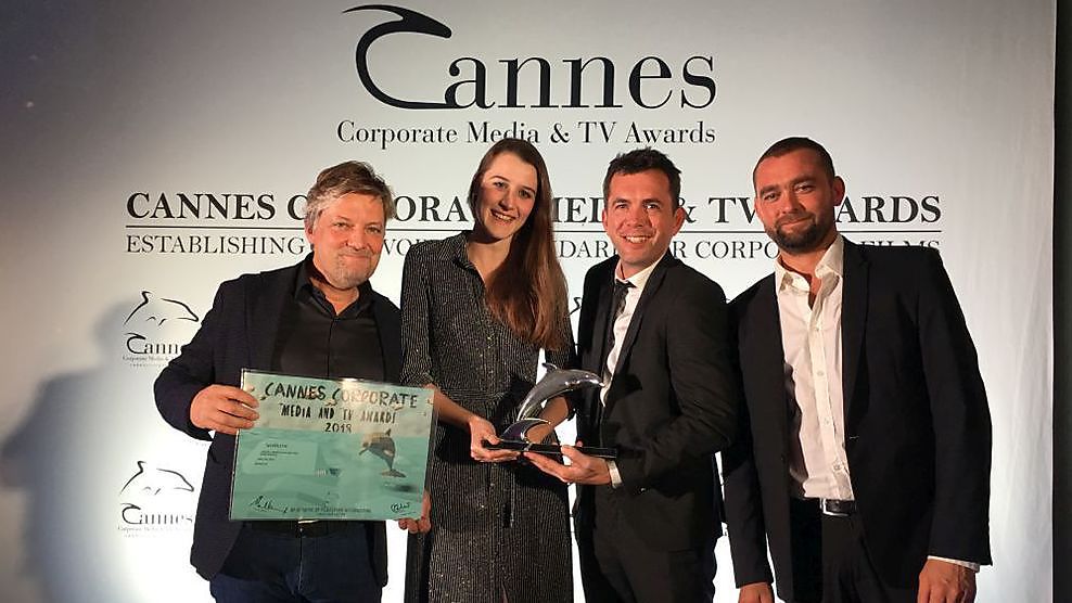 Jan De Nul wint Zilveren Dolfijn in Cannes