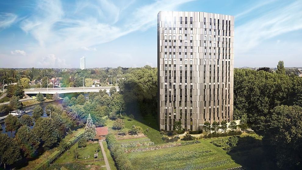 "Bro Upkot": hoogste studententoren van Vlaanderen duikt op in Gent
