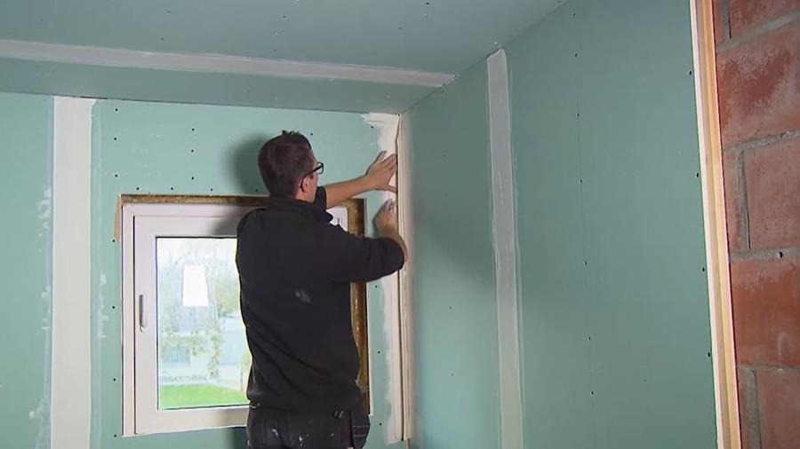 Hoe plaats je een valse wand?