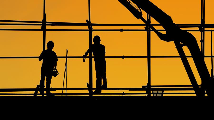 Werkgelegenheid in de bouw stijgt licht