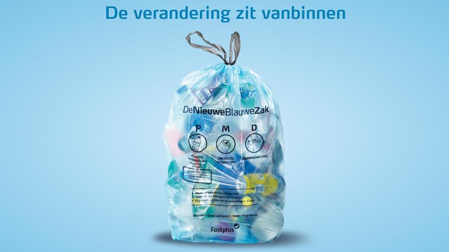 NIEUWE BLAUWE ZAK