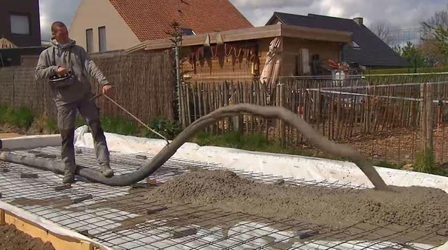 Comment couler une dalle de beton ou radier?