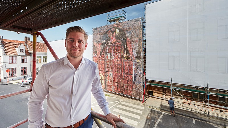 Rencontre (infinie) de l'art et de la construction: le Garenmarkt de Bruges