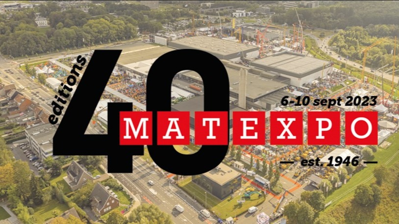 MATEXPO VIERT HAAR 40E EDITIE!