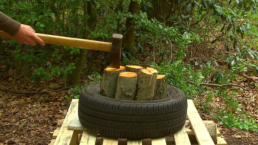 Hout klieven: hoe ga je te werk?