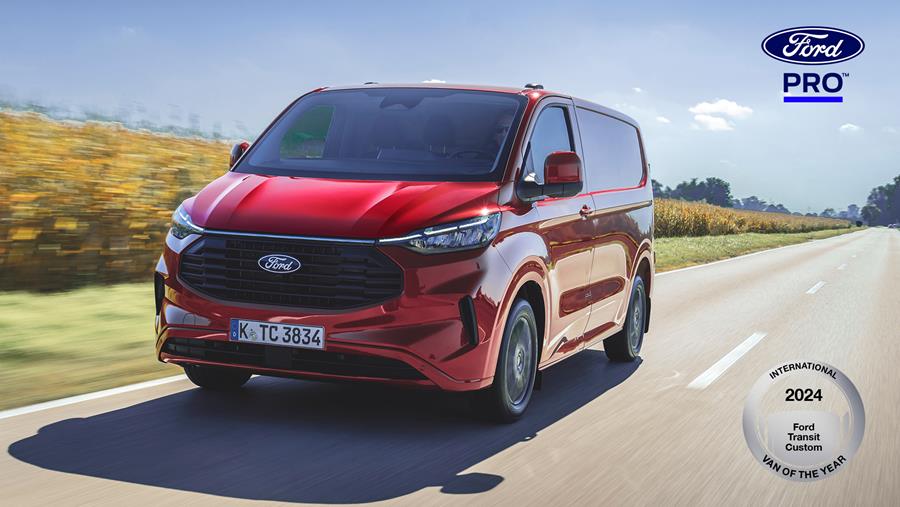 Découvrez pourquoi le Ford Transit Custom est le fourgon le plus vendu en Europe