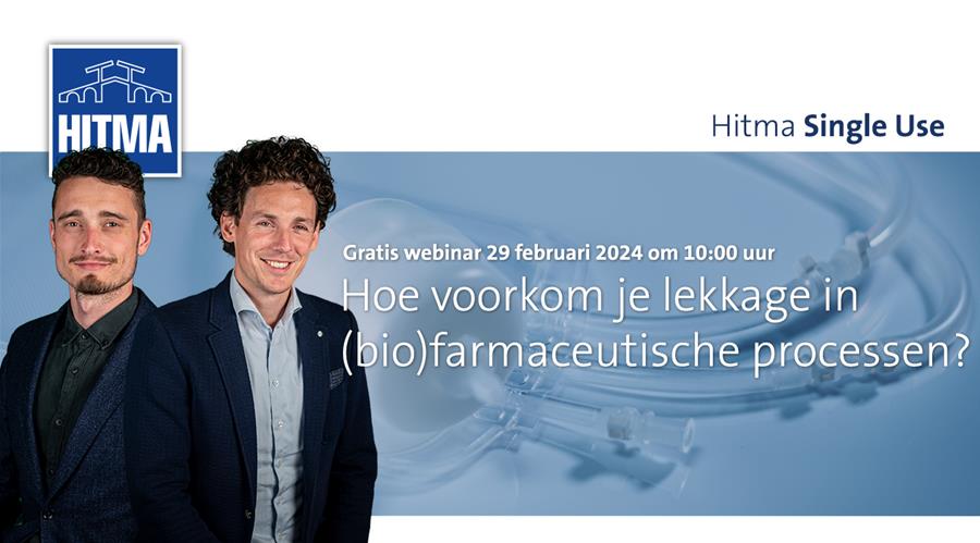 Hoe voorkom je lekkage in (bio)farmaceutische processen?
