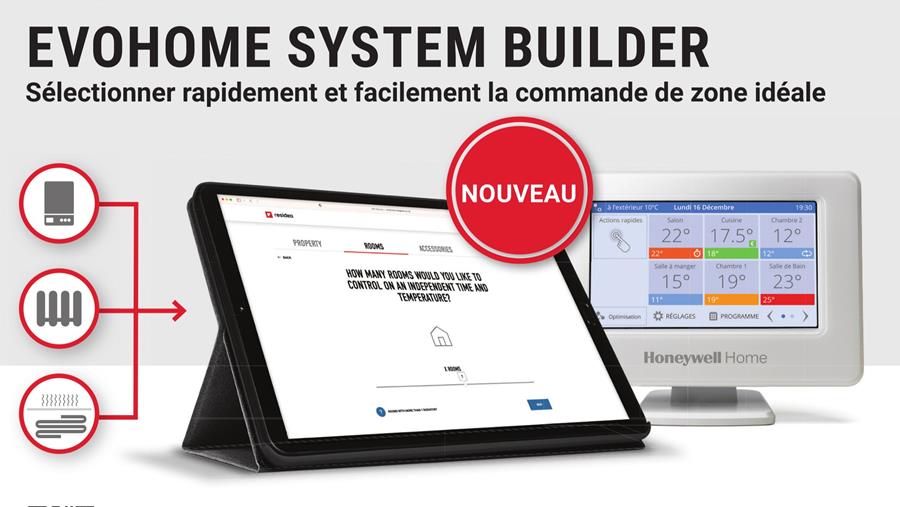 Assemblage facile et rapide avec evohome System Builder