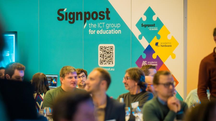400 vertegenwoordigers uit het onderwijs op event Signpost