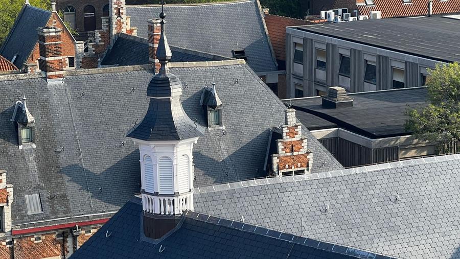 Restauration de la tour de chapelle historique du couvent des Soeurs Noires