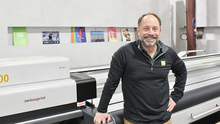 swissQprint installeert 2000ste grootformaatprinter in de VS