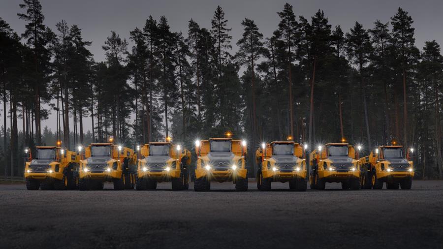 Volvo CE introduit nouvelle generation de tombereaux articule