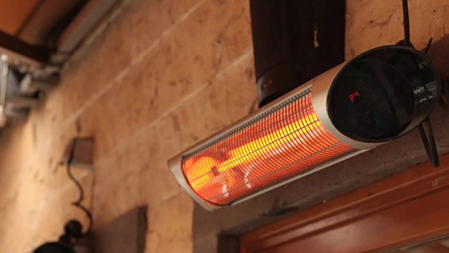 Chauffage infrarouge, également pour l'extérieur