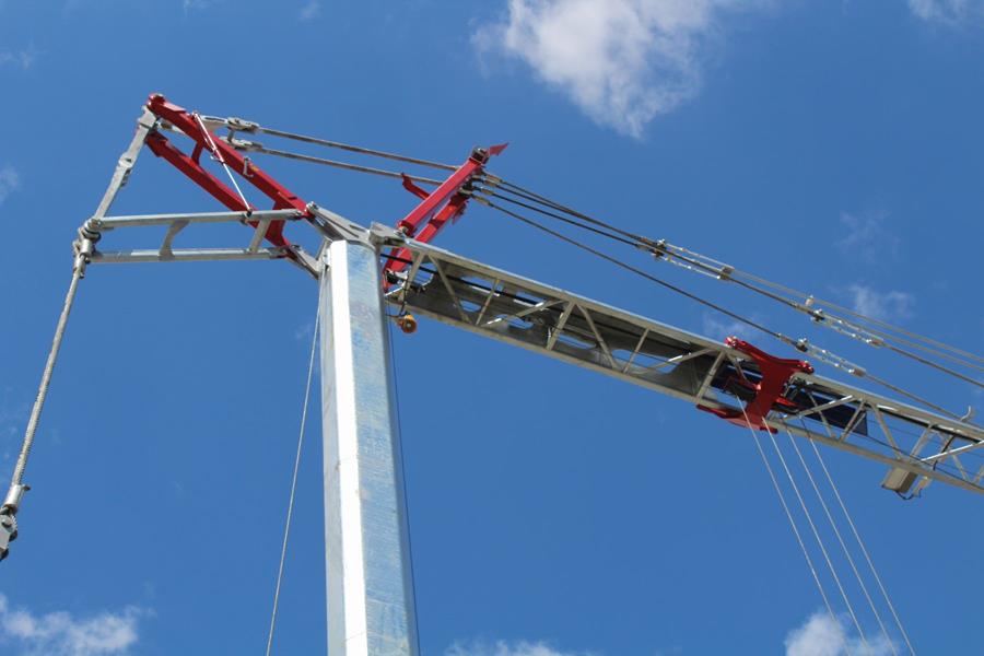 Découvrez la grue de chantier du futur 