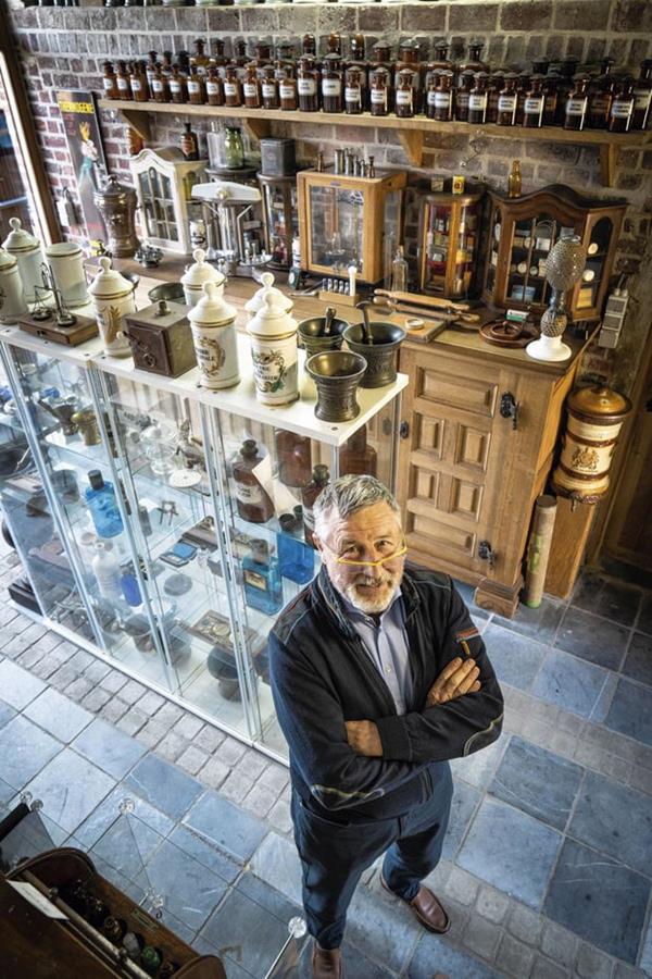 Des antiquités officinales au gin maison 