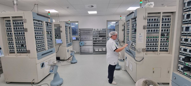 Multipharma ouvre un centre de production pour les patients de maisons de repos à Alleur (Liège)