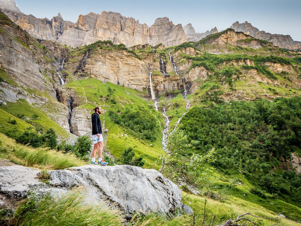 Samoëns, le Giffre dans la vallée