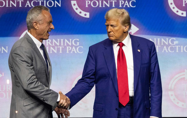 Trump défend son choix de "RFK Jr" comme ministre de la Santé