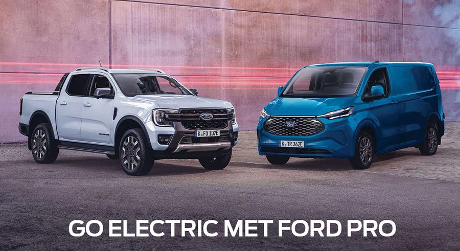 Schakel over op elektrisch, Ford Pro zorgt voor de rest
