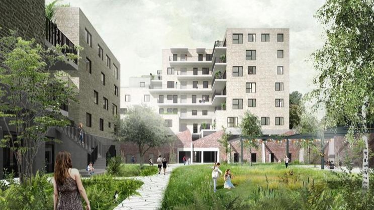 Grootste cohousingproject van Vlaanderen haalt energie 148 meter diep