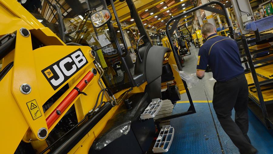 JCB legt productie stil door coronavirus