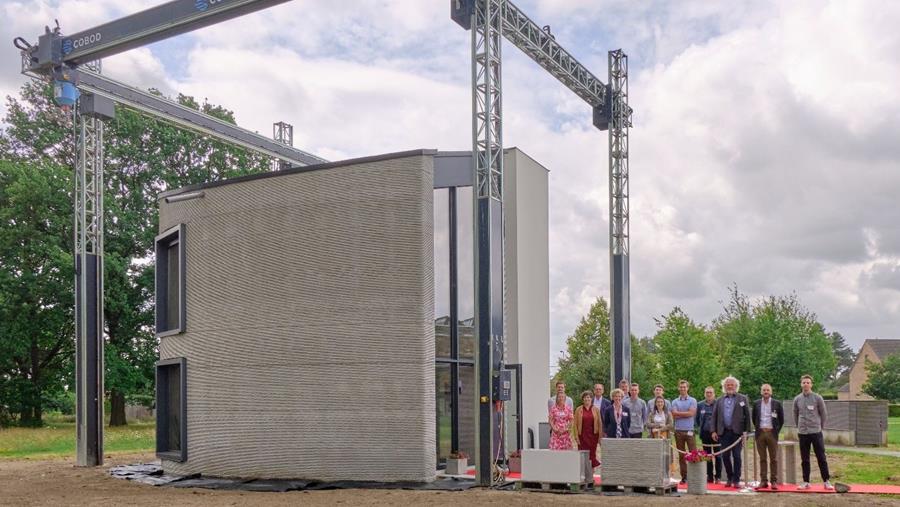 Kamp C heeft eerste 3D-geprinte demowoning