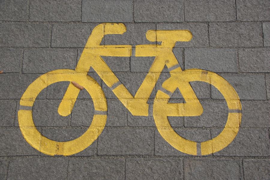 op- en afrijden parking